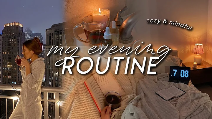 WINTER EVENING ROUTINE | cozy & mindful night rout...