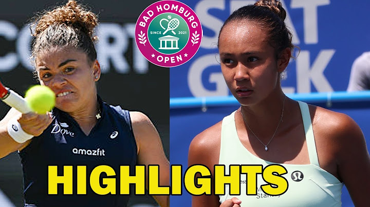 Jasmine Paolini vs Leylah Fernandez Game Highlights | Bad Homburg Open 2025
