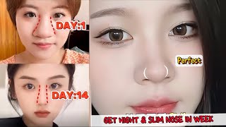 5 Min High Nose Exercise | Get a Perfect, Naturally Slim Nose | Home Fitness Challenge