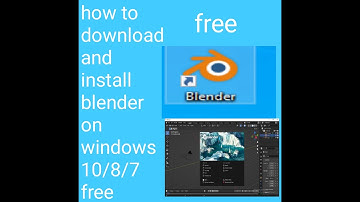 How To Download Blender For Windows 10/8/7 | Install Blender