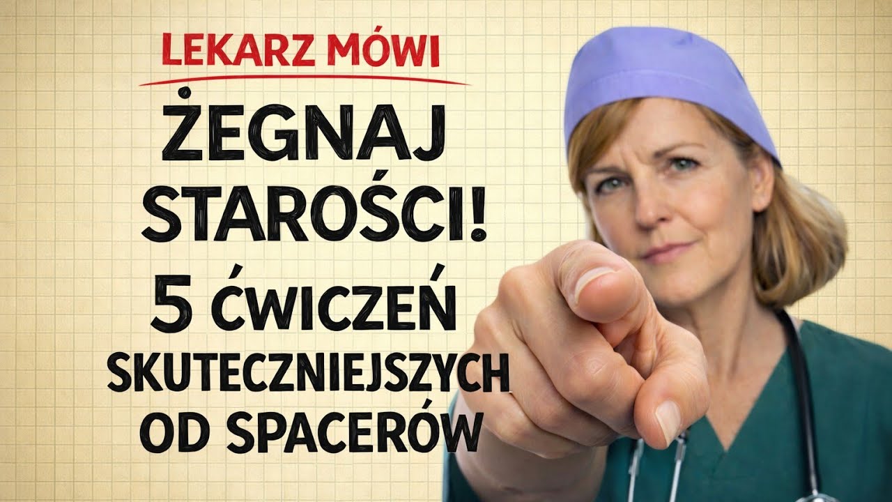 5 ćwiczeń  po 60 roku życia o niebo lepsze niż spacery.