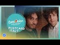 Postcard Of Ermal Meta Fabrizio Moro From Italy Eurovision 2018
