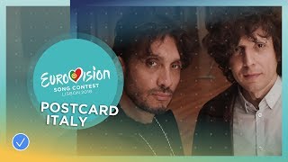 Postcard Of Ermal Meta & Fabrizio Moro From Italy - Eurovision 2018