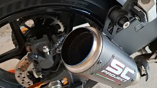ZX-6R 636 2026 cold start SC-Project CR-T Carbon. - YouTube