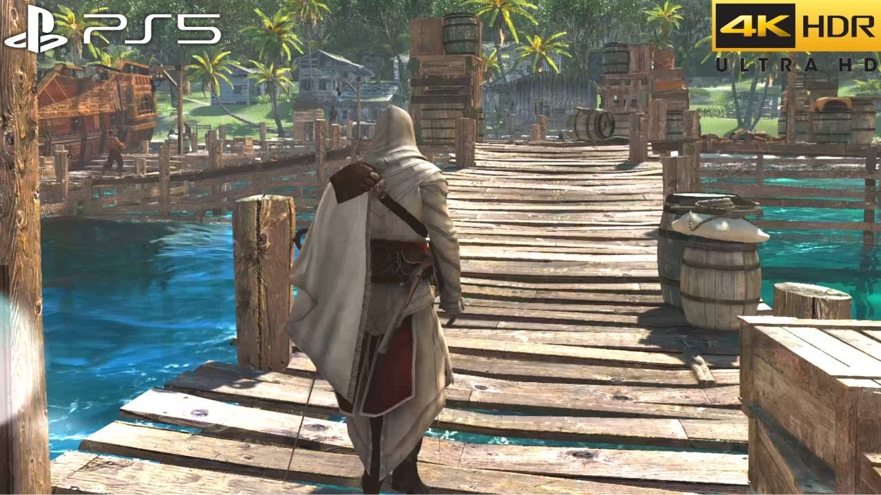 Assassin's Creed 4 Black Flag - Gameplay Walkthrough Part 2 - The Jackdaw  [4K 60FPS] 