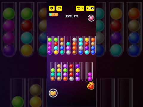 Ball Sort Puzzle 2021 Level 271 Walkthrough Solution iOS/Android