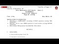 MSC MATHEMATICS 1ST SEM ALGEBRA 1ST DEC 2018 | PTU