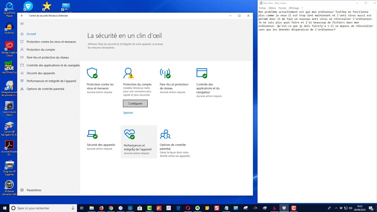 Comment réinstaller Windows 10 sans effacer vos fichiers personnels YouTube