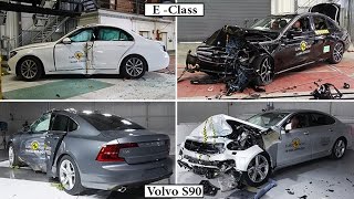 Volvo S90 VS Mercedses E-Class Crash Test