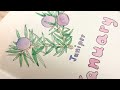 Plan with me  bullet journal  how to set up your new planner watercolor art