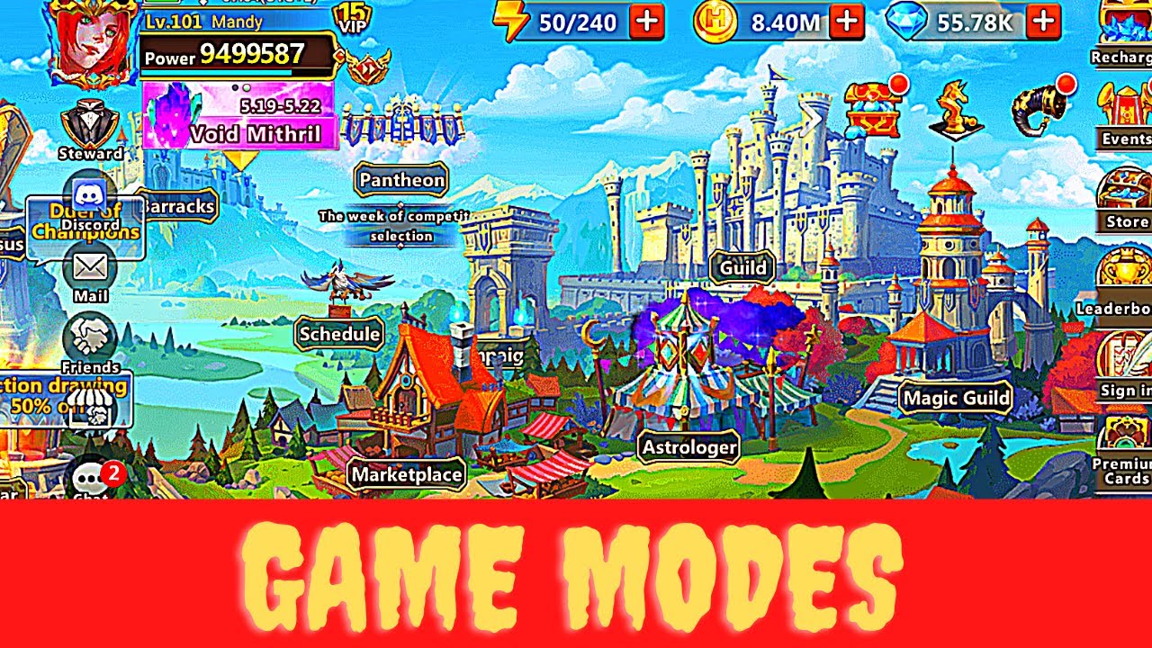 Era of Chaos. Beginner Guide! Part 2. Gamemodes!