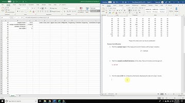 Chapter 2 Frequency Distributions Lab Tutorial