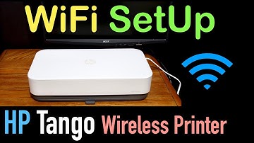 HP Tango WiFi SetUp, Wireless SetUp, Connect To Home/ Office WiFi Network Review.