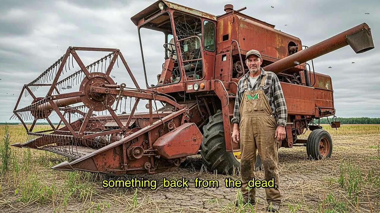 The Massive Combine Was Scrap... Debt-free Old Iron Resurrected His Empire