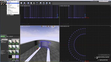Unreal Tournament 4 Editor Tutorial For Beginners 8 (Curved Walls 3)
