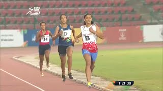 4 x 400M Relay Final  Under 17 Girls | Khelo India Youth Games 2020