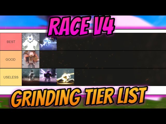 Pve tier list race v4｜TikTok Search