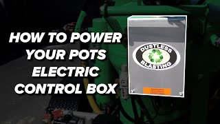 How To Power Your Stand Alone Blast Pots Electric Control Box | Dustless Blasting Academy