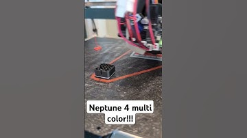 Elegoo Neptune 4 multi color print with pico mmu #3dprinter