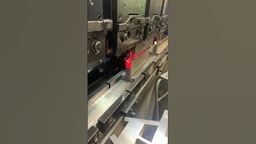 CNC 80 ton 2500mm Electric Press Brake Bending Sheet Metal. #pressbrake #bendingmachine #sheetmetal