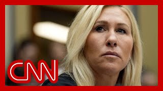 Rep. Marjorie Taylor Greene announces she is resigning in January