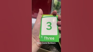 Numbers Flash Cards #education #teaching  #sensory  #learning earning #numbers