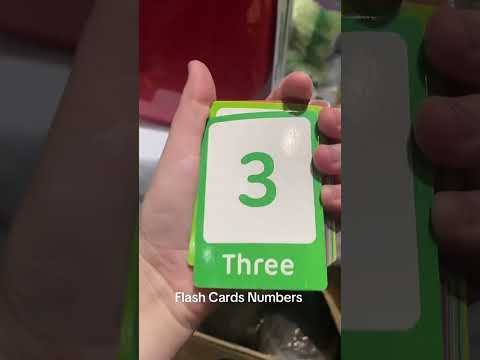 Numbers Flash Cards