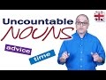 Uncountable Nouns - English Grammar Lesson