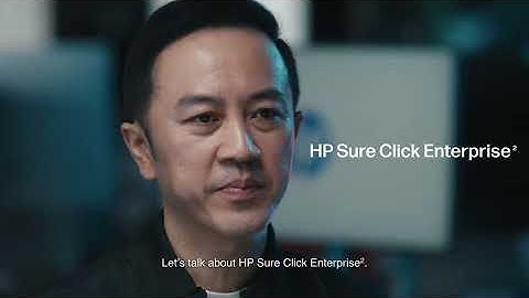 Unlocking AI with HP: Security | HP Sure Click Enterprise