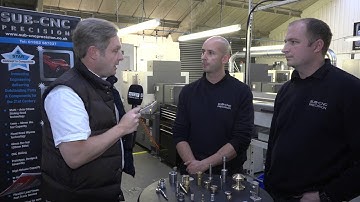 SUB CNC in Luton talk to Colin about the production machining capabilities