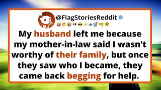 My husband left me because my mother-in-law said I wasn’t worthy of their family.