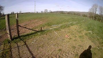 Hobbyking FPV250 acro test RCX 1804 2400kv 12A SimonK KK2.1 v1.15S1 Pro