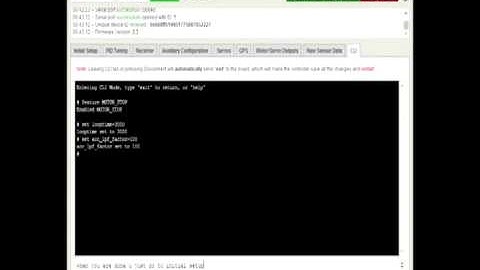 Naze 32  Firmware Update and Set Up