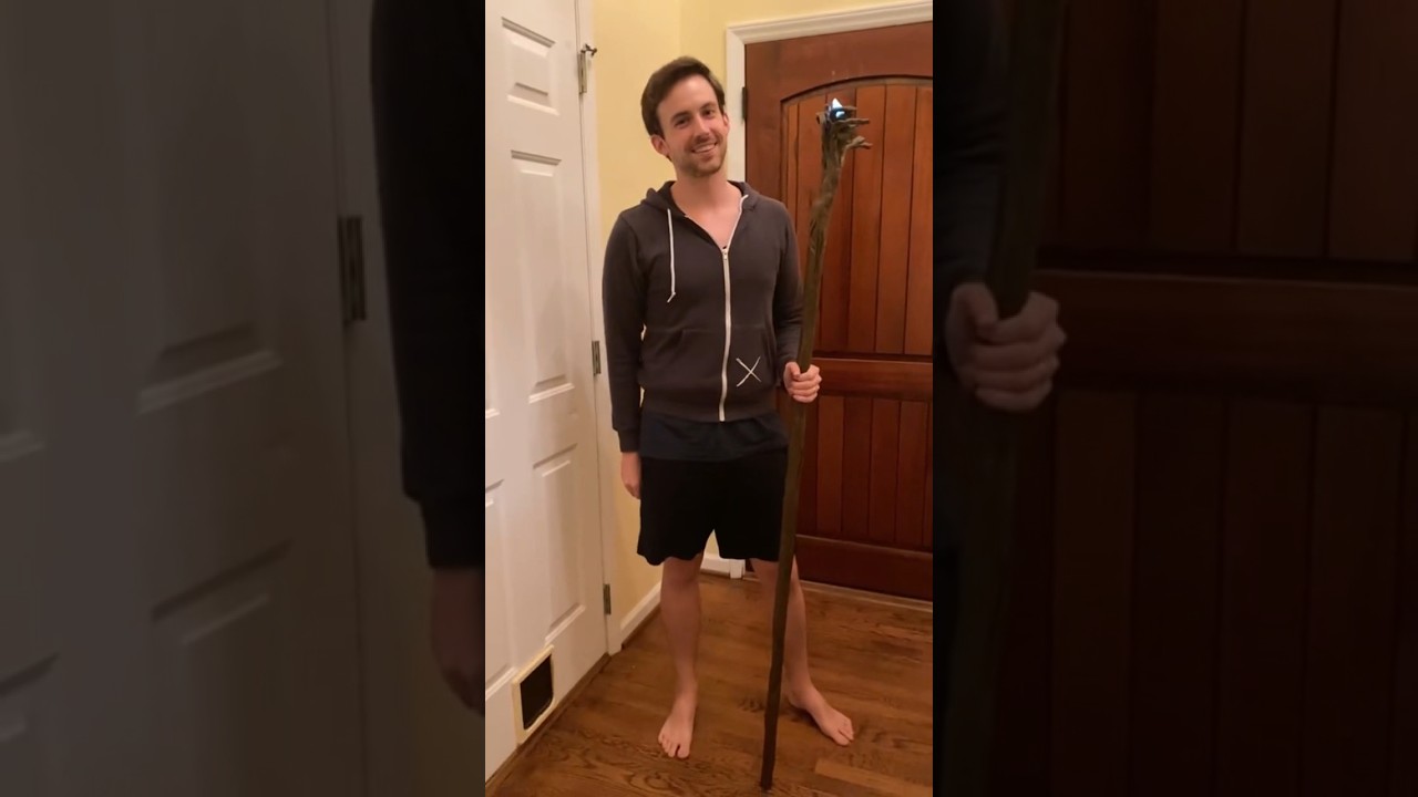 My favorite of the several staves Gandalf used throughout the films #lordoftheringsfan