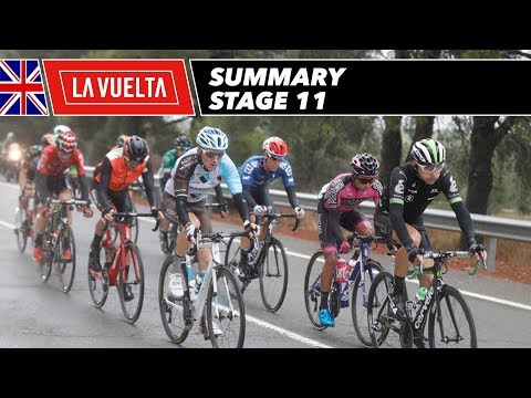 تصویری: Vuelta a Espana 2017: لوپز در مرحله 11 پیروز شد