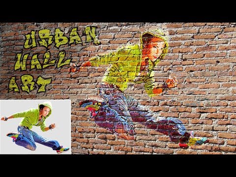 Photoshop: Transform a Photo into Urban Wall Art!