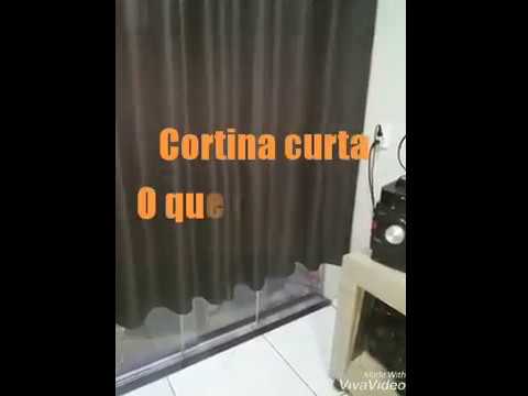 Vídeo: Como Fazer Uma Cortina Curta