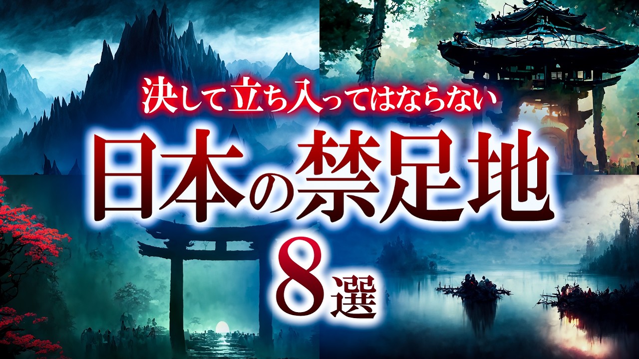 【総集編】決して立ち入ってはならない！日本の禁足地８選！世界のミステリーファイル 魔境特集