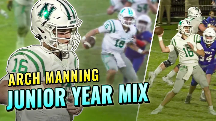 Arch Manning OFFICIAL Junior Year Highlights! The ...