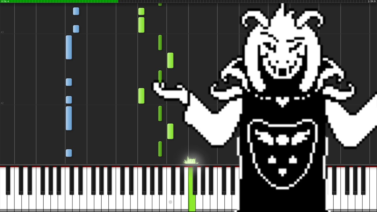 Hopes And Dreams Undertale Piano Tutorial Synthesia Youtube