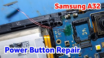 Samsung A32 on off strip broken// Samsung A32 power button jumper//Samsung A32 on off patta सही करें