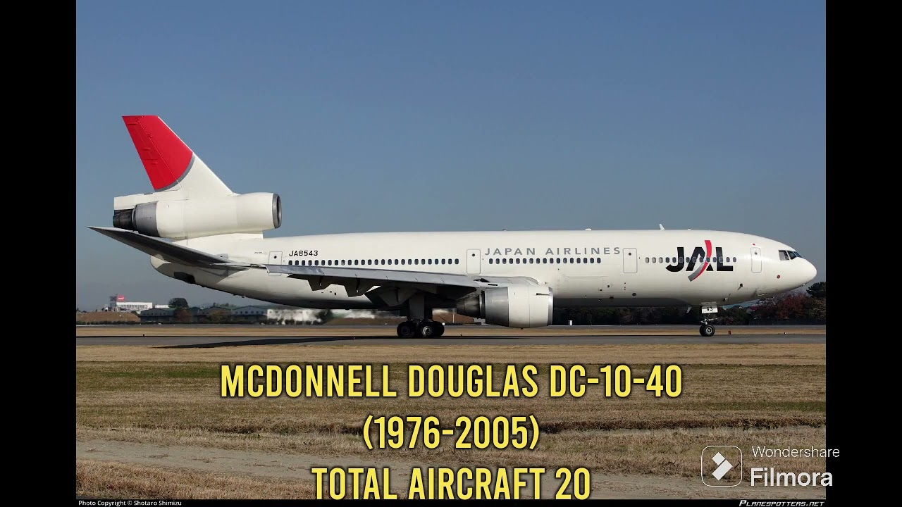 HISTORICAL FLEET JAPAN AIRLINES (1960-NOW)