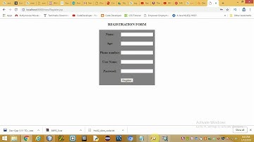 how to design register page using jsp with database connection | itechsoftwareacademy
