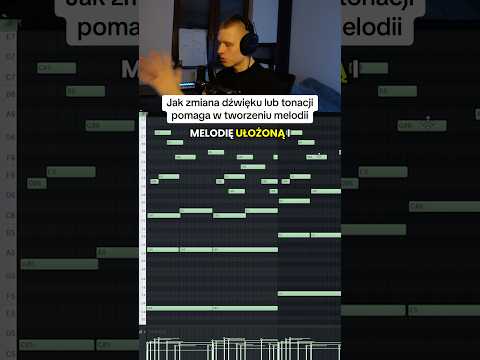 Lepsze melodie dzięki 2 prostym trikom #producerlife #muzyka #musicproducer #flstudio #beatmaker