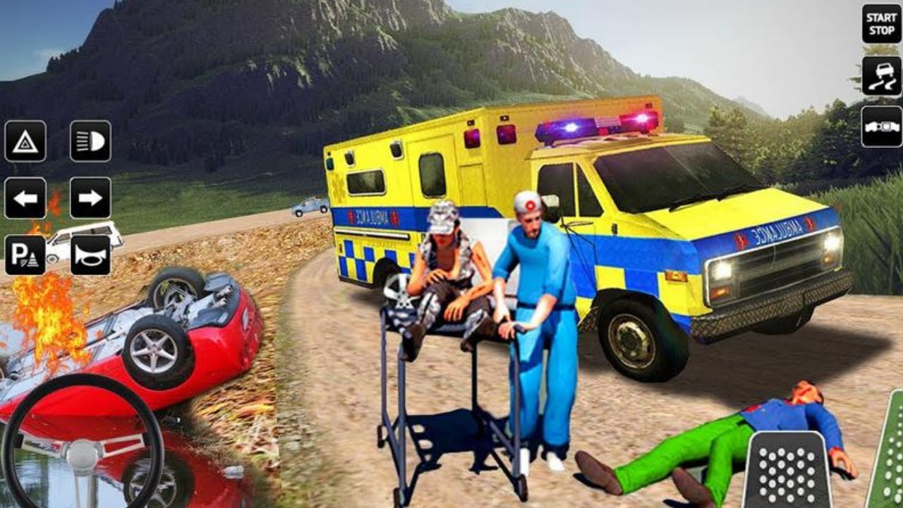 Emergency and Ambulance Van Driving Simulator 2020 - Emergency Rescue || Android Gameplay FHD ||