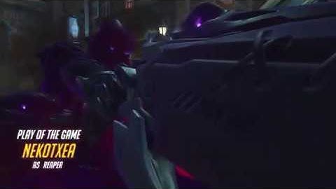 Clutch Quad Kill | Reaper | Overwatch POTG