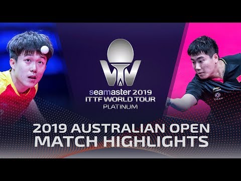 Wang Chuqin vs Liang Jingkun | 2019 ITTF Australian Open Highlights (1/4)