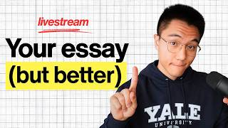 Editing YOUR Common App Essays | Ivy League Masterclass