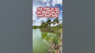 Giảm 400tr nhà vườn ao cá có 600m2 thổ cư giá 3 tỷ 1 hết diện tích 12,000m2