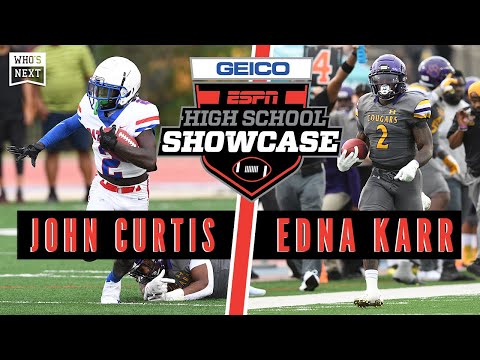 John Curtis (LA) vs. Edna Karr (LA) Football - ESPN Broadcast Highlights